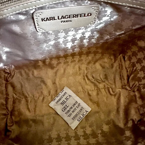 NWT Karl Lagerfeld Paris Sables Trendy‎ Cottagecore Style Crossbody Bucket Bag - Picture 6 of 7